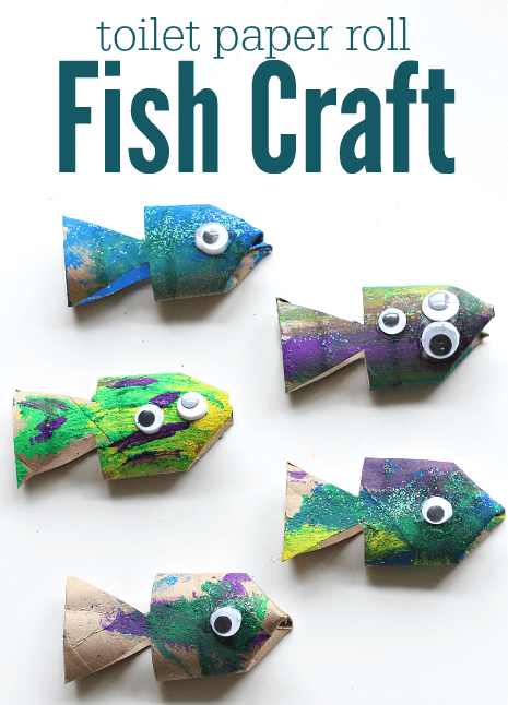 Toilet Paper Roll Fish Craft
