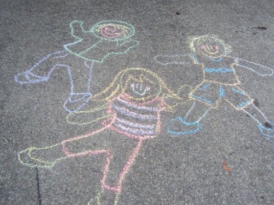 Sidewalk Chalk Games