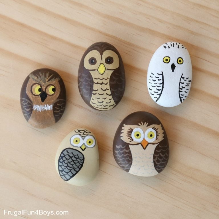 50+ Awesome Rock Painting Ideas - Frugal Fun For Boys and Girls