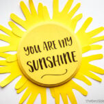 You are my sunshine craft