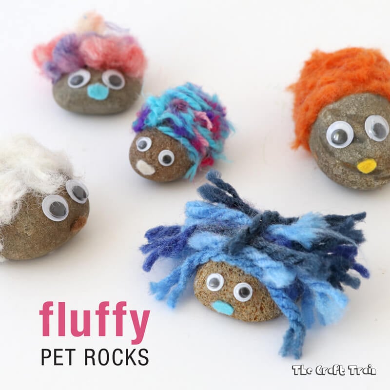 Fluffy Pet Rocks