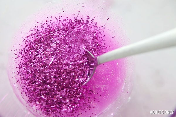 glitter poop slime