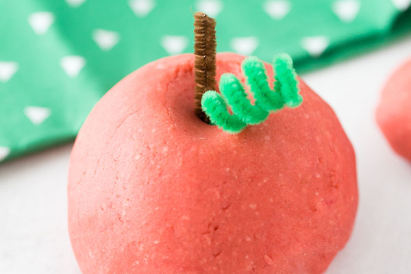 apple pie scented playdough