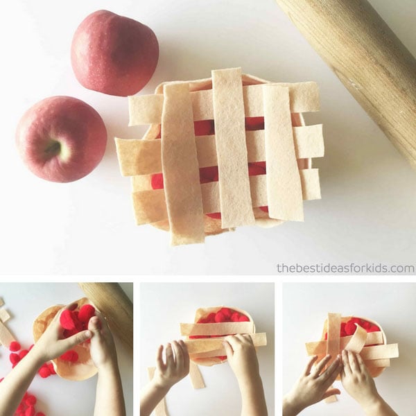 Felt Apple Pie Craft