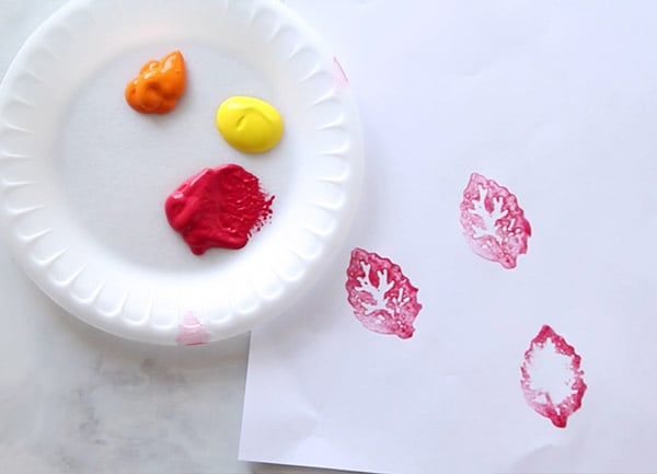 Potato Stamp Painting