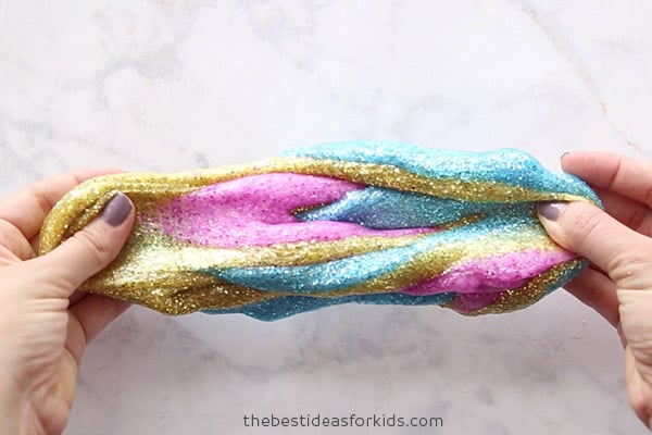 Stretchy slime recipe