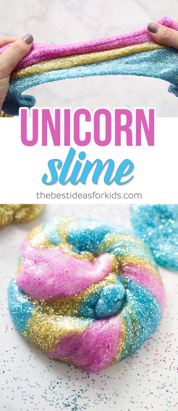 glitter poop slime