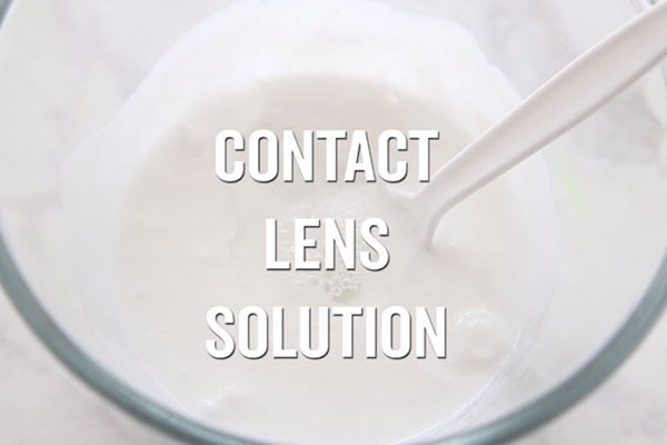 Add Contact Lens Solution