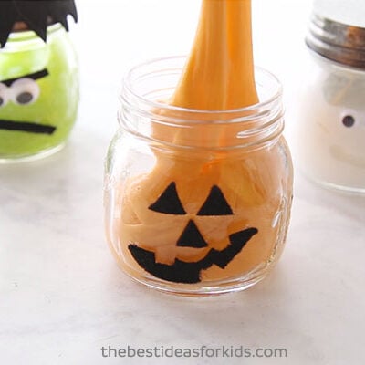 Pumpkin Slime for Halloween