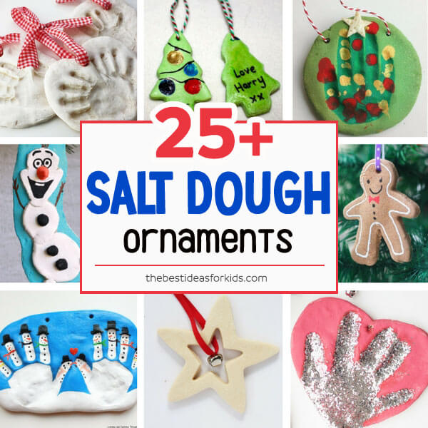 A family salt dough craft.  Baby handprint, Baby handprint kit