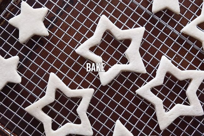 Bake Salt Dough Christmas Decorations