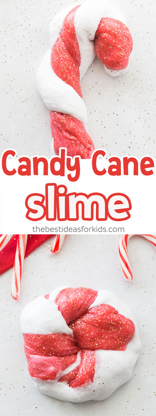 Candy Cane Slime Recipe