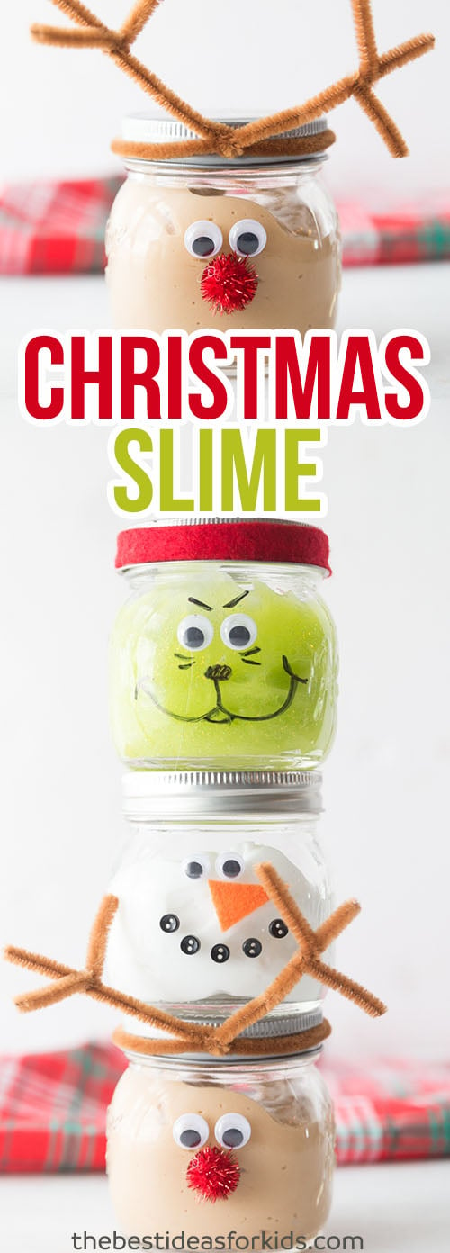 Christmas Slime Recipe for Kids