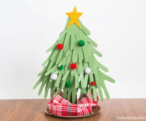 Handprint Christmas Tree