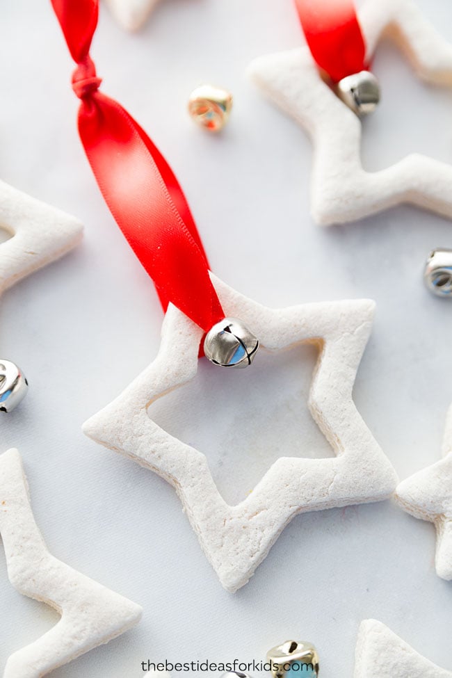 Salt Dough Christmas Decorations Stars