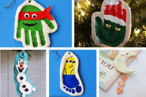 Salt Dough Christmas Ornaments