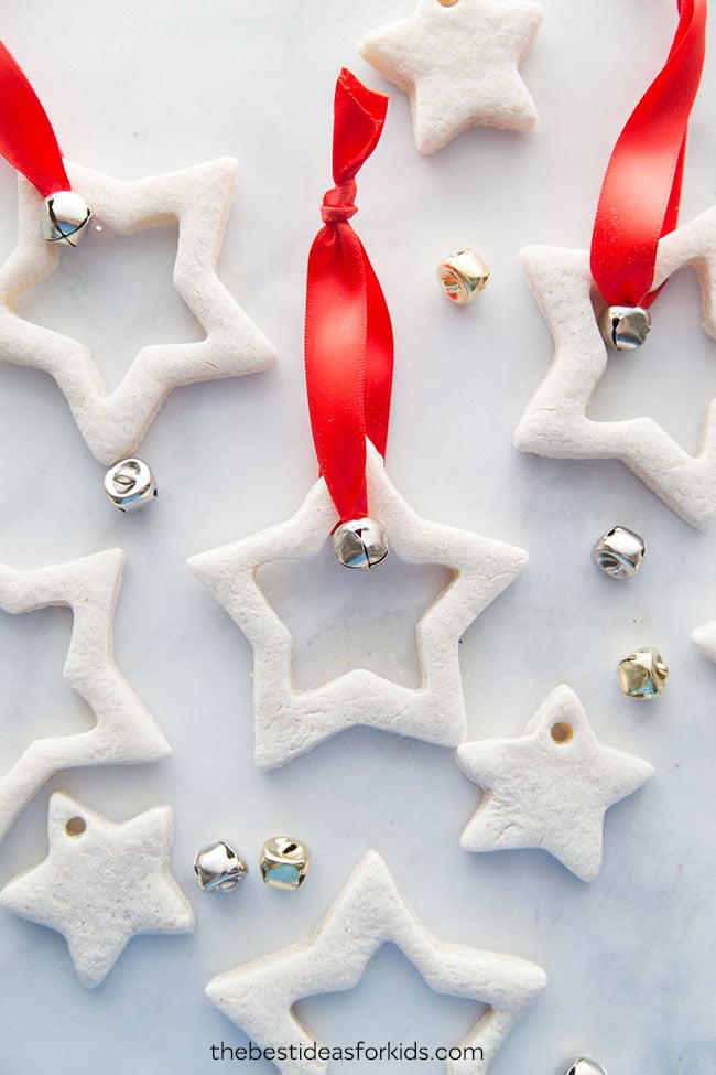 Salt Dough Decorations Star Ornaments