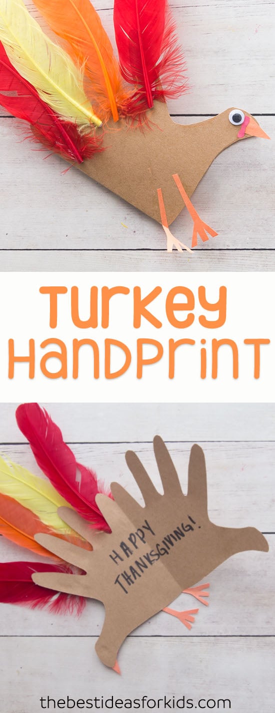 Turkey Handprint Card