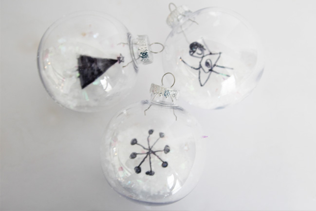 snow globe craft