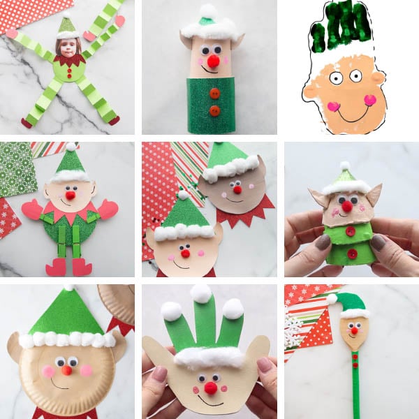 Christmas Elf Crafts for Kids