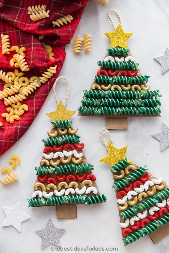 Christmas Macaroni Noodle Ornament