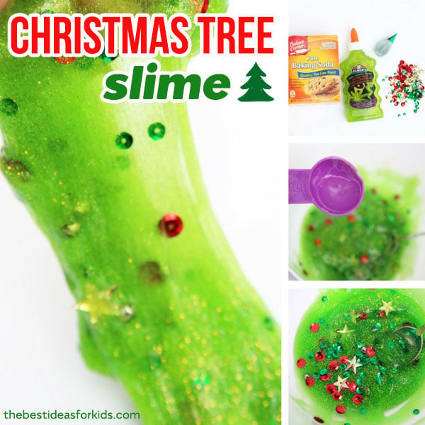Christmas Slime Easy Recipe