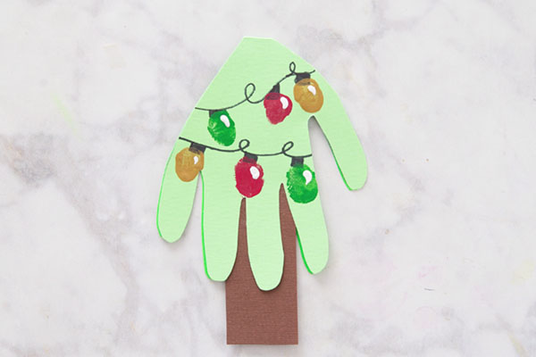 Fingerprint Christmas Crafts