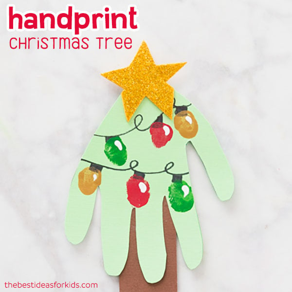 handprint christmas card ideas