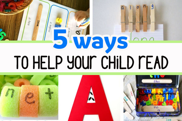 5 Ways to Help Your Child Learn to Read