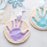 Salt Dough Recipe for Ornaments & Handprints