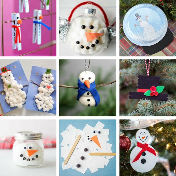 cute christmas crafts for toddlers