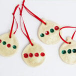 Christmas Tree Fingerprint Ornament