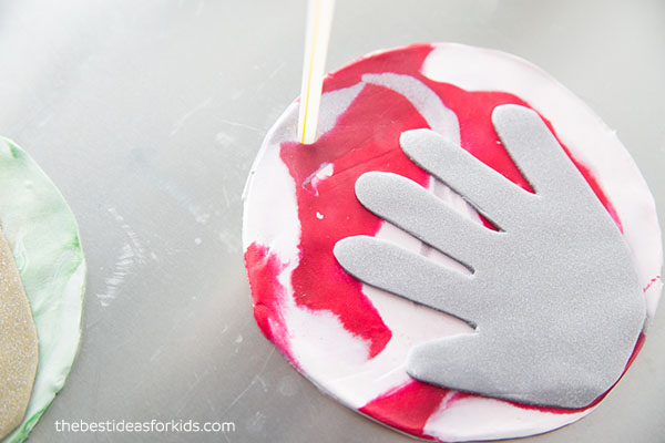 Baby Handprint Clay