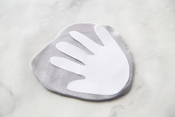 Baby Handprint to Trace