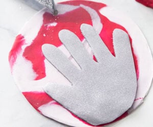 Polymer Clay Handprint