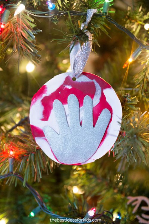 Clay Handprint Ornament The Best Ideas for Kids
