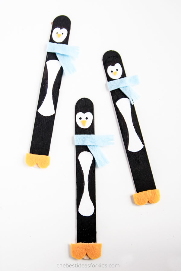 DIY Penguin Bookmarks