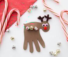 Reindeer Handprint