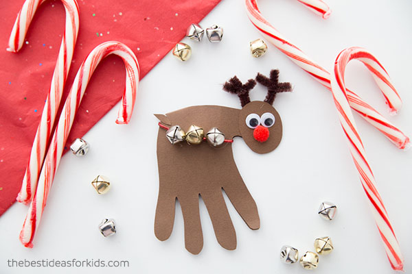 Reindeer Handprint Craft