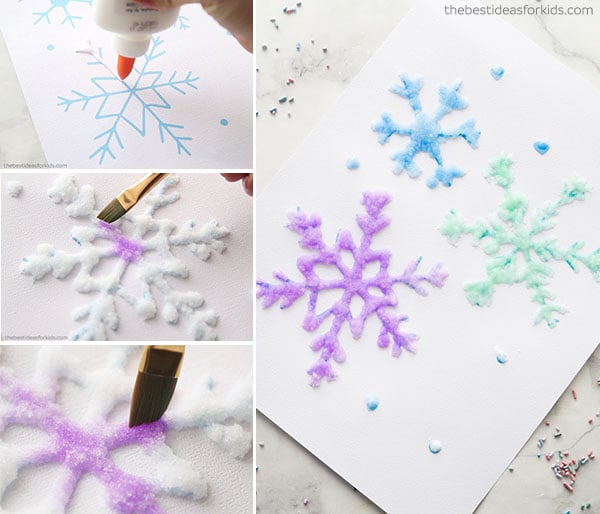 Salt Painting Craft