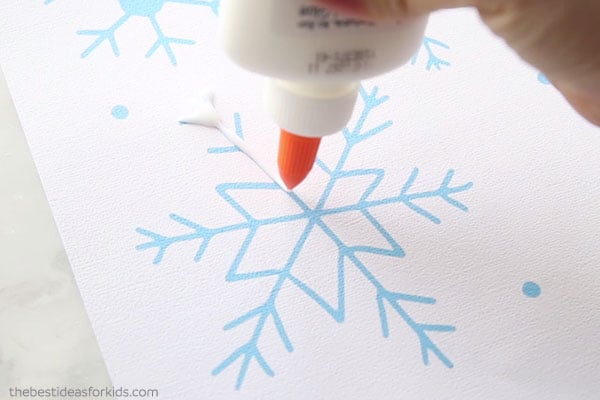 Watercolor Salt Art