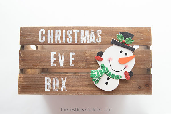 Wooden Christmas Eve Box