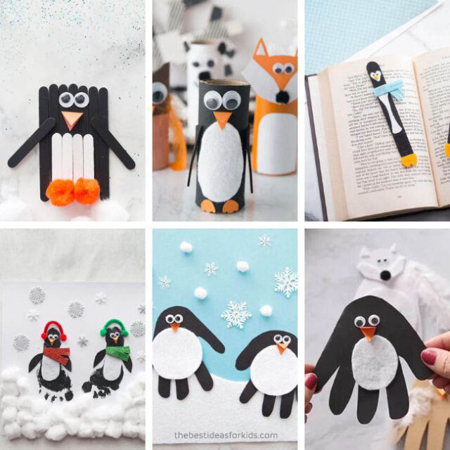 Easy Penguin Crafts for Kids