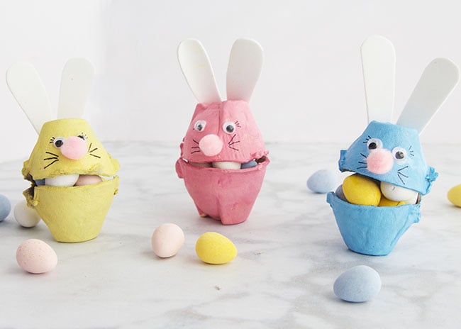 Egg Carton Bunny - The Best Ideas for Kids