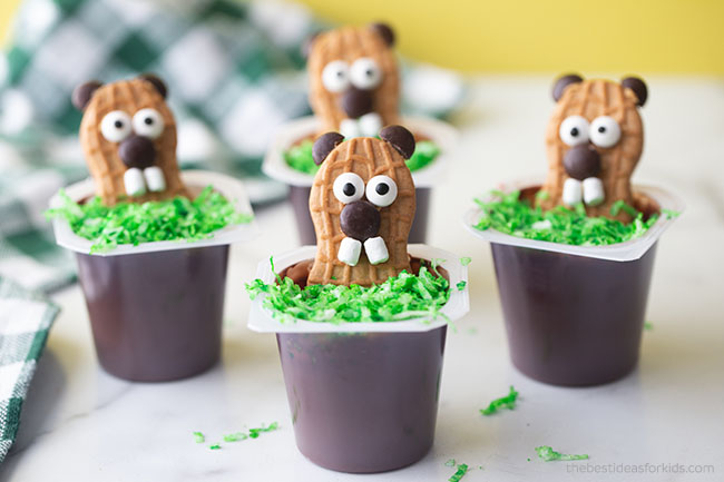 Groundhog Day Snack for Kids