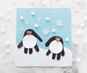 Penguin Handprint