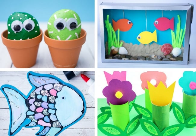 50 Easy Crafts for Kids - DIY Kids' Art Project Ideas