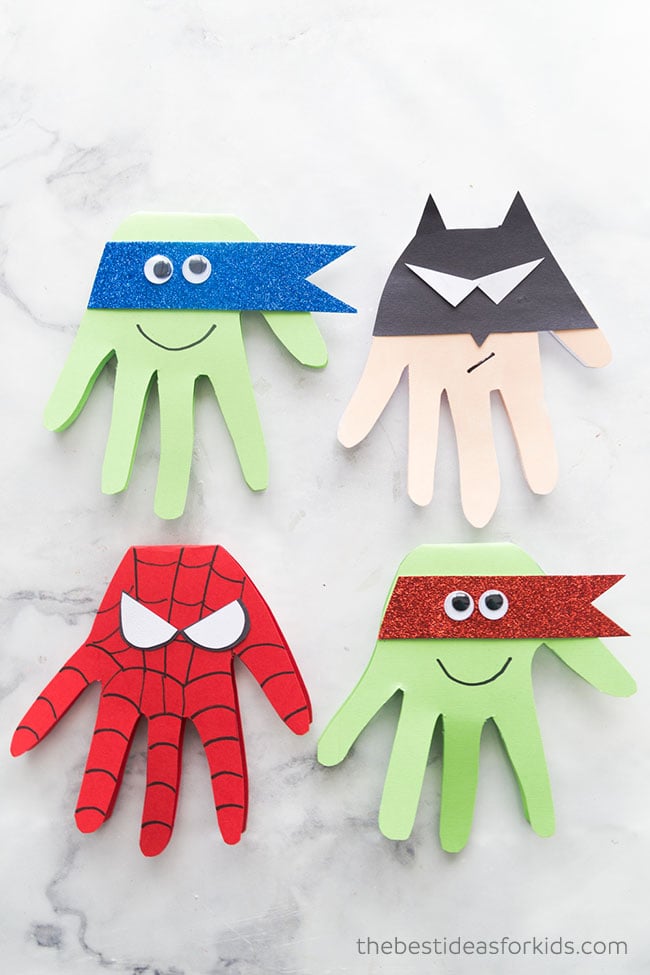 father's day superhero craft