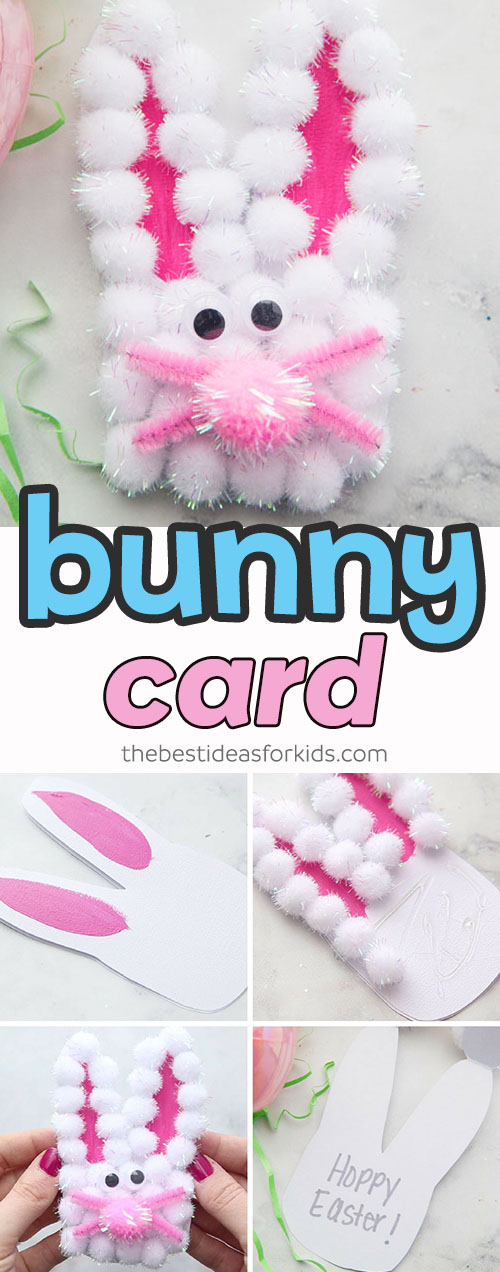 Easter Bunny Card Craft for Kids