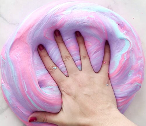 How to make fluffy slime with just 3 ingredients - I Heart Naptime